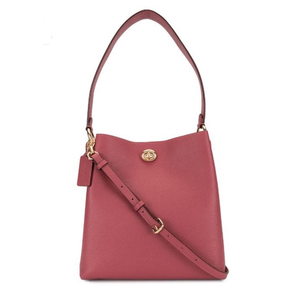 Coach Charlie Bucket Bag in Dusty Rose